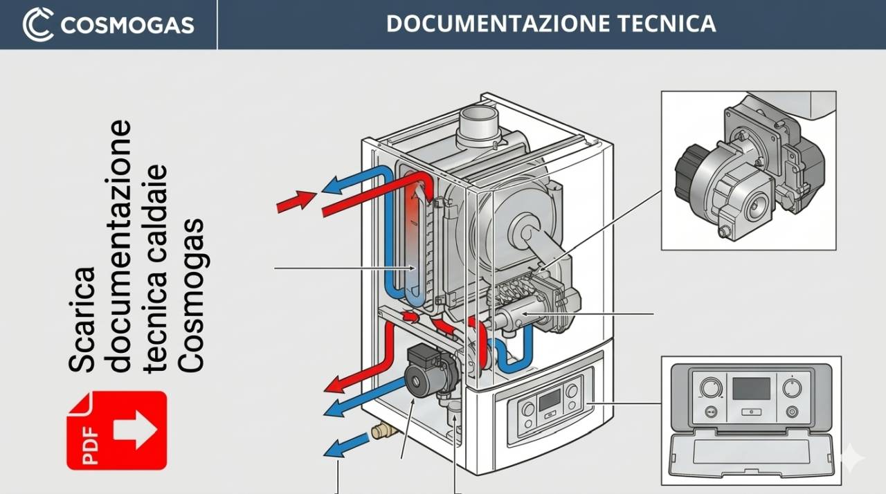 Documentazione tecnica caldaie Cosmogas