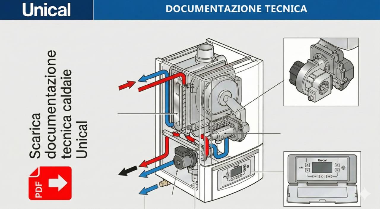 Documentazione tecnica caldaie Unical