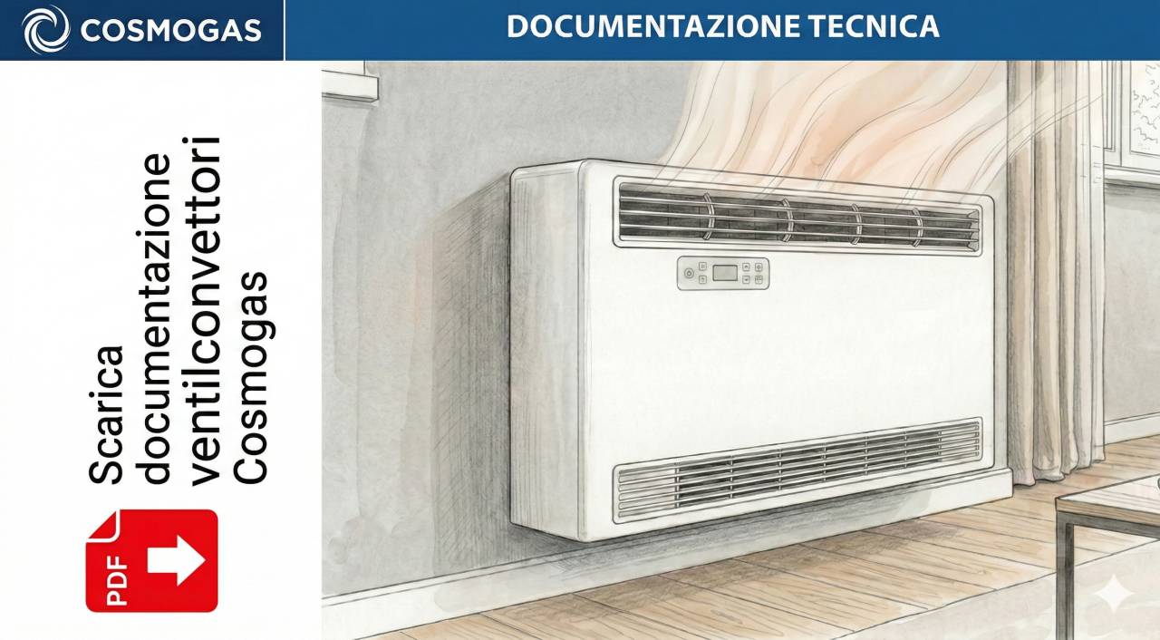 Documentazione tecnica ventilconvettori Cosmogas