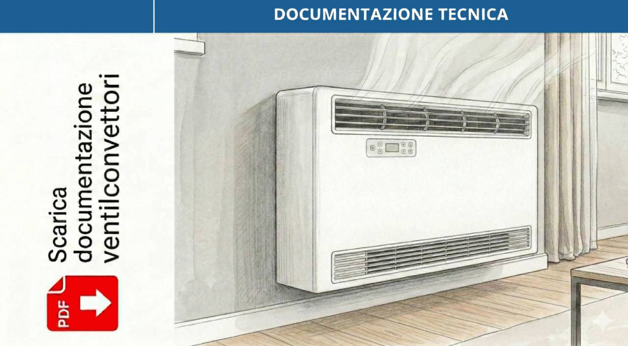 Documentazione tecnica ventilconvettori liberamente scaricabile