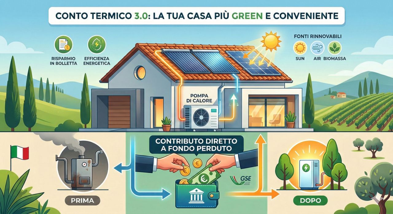 Preventivo pratica Conto Termico 3.0 | Affidati a Ingegneria101 Srl | Contatta Ing. Stefano Basso al 3517828816